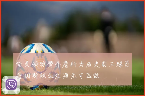哈灵顿称赞乔詹科为历史前三球员詹姆斯职业生涯无可匹敌